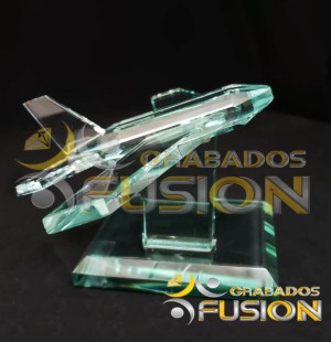 TEC-AVION-TROFEO-TROFEOS-VIDRIO-CRISTAL-ACRILICO-PLACA-PLACAS-CONMEMORATIVA-RECONOCIMIENTO
